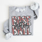 Baseball Family Sweatshirt FAUX embroidery - Multiple Styles