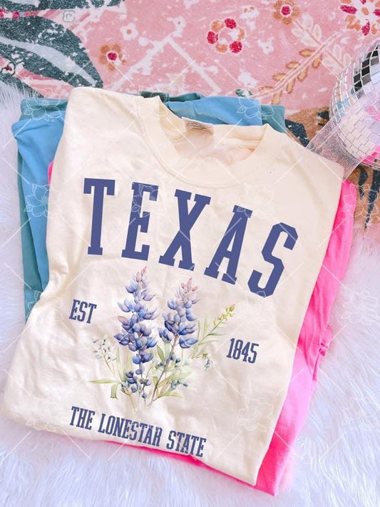 State Flower Tees (multiple styles/states EXCLUSIVE PRINT)
