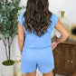 Baby Blue Shorts Set RTS