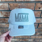 Checkered Mama Trucker Hat - Multiple Colors