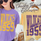 Wildcats 1959 Distressed Stack *EXCLUSIVE DESIGN*