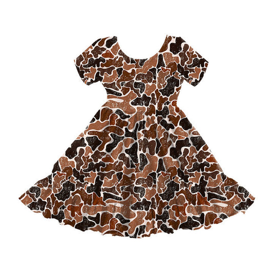 RETRO CAMO | Twirl Dress